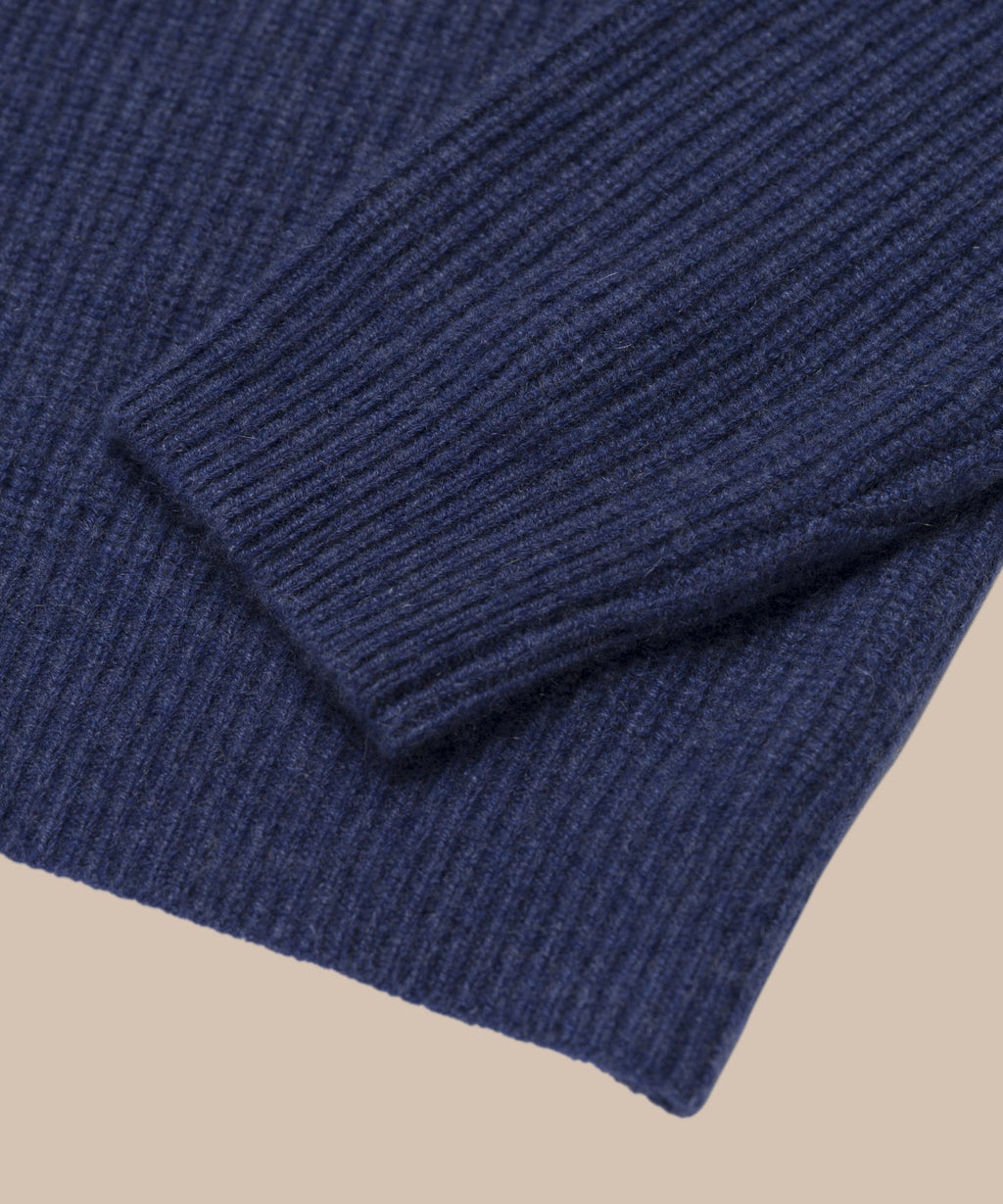 Cropped Cashmere Cocoon Cardigan