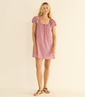 JULIA DRESS -- MULBERRY LA MADDALENA GINGHAM