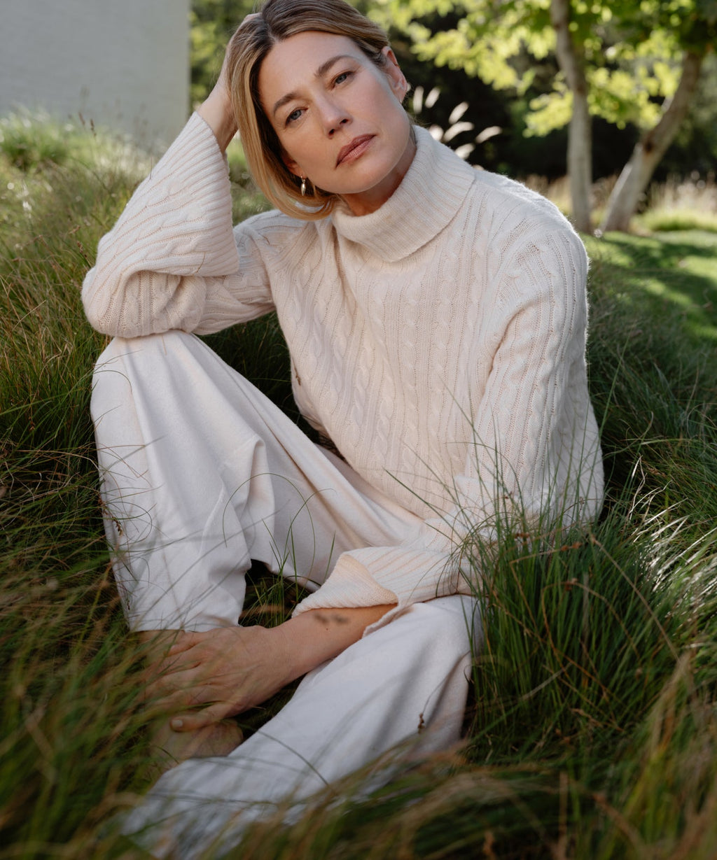 Cable Nell Turtleneck