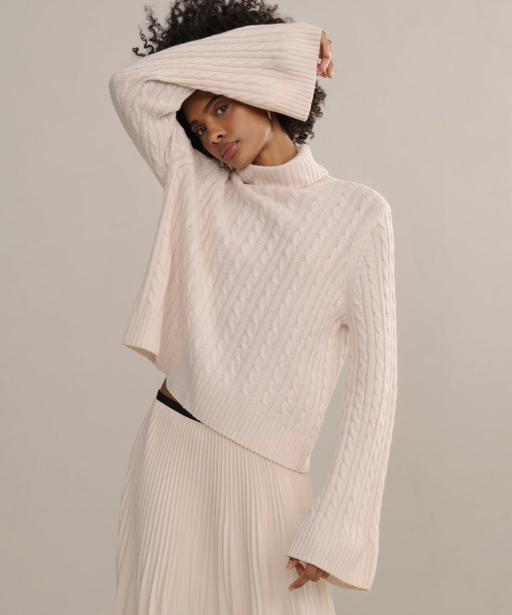 Cable Nell Turtleneck