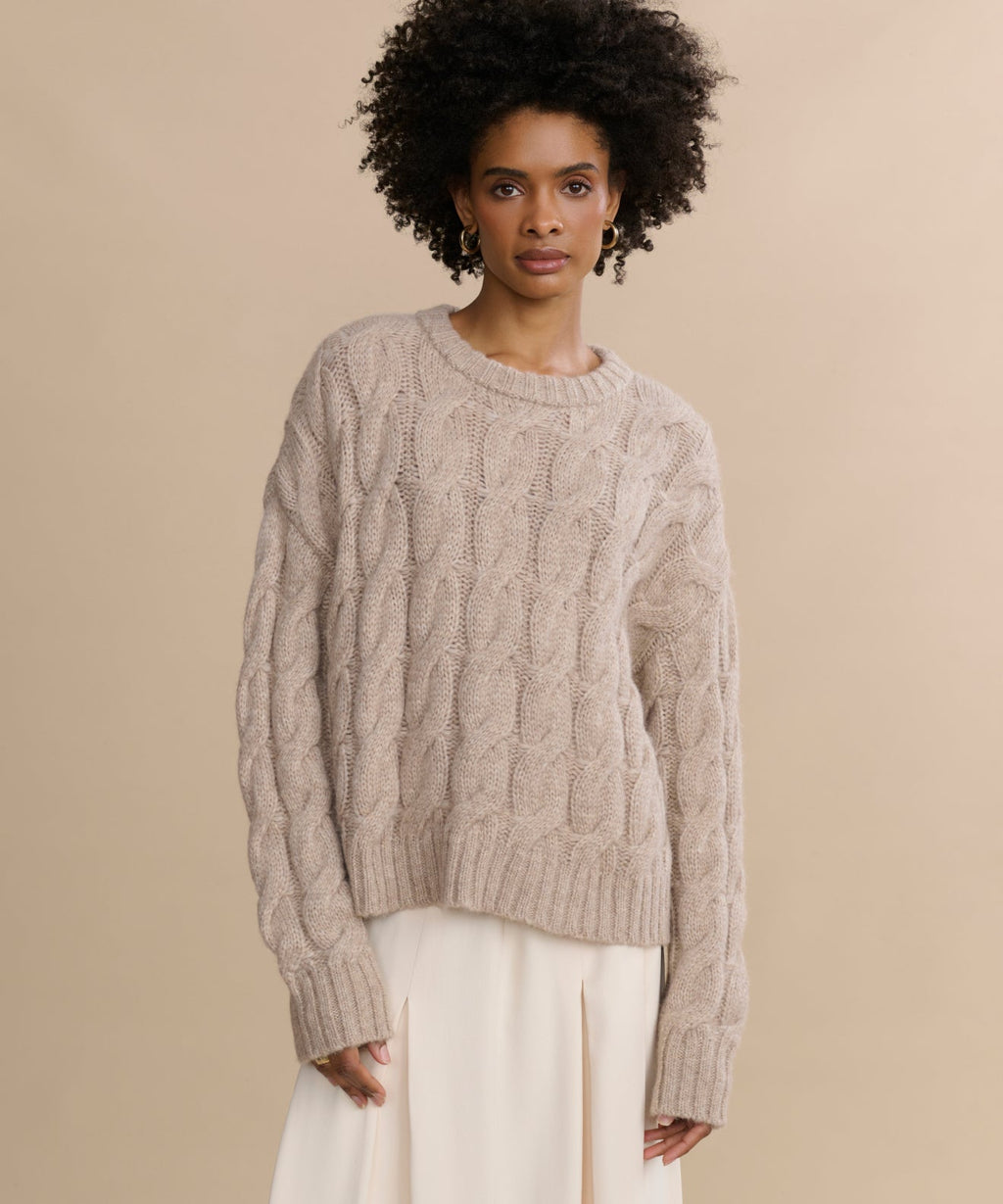 Cable Serena Crewneck