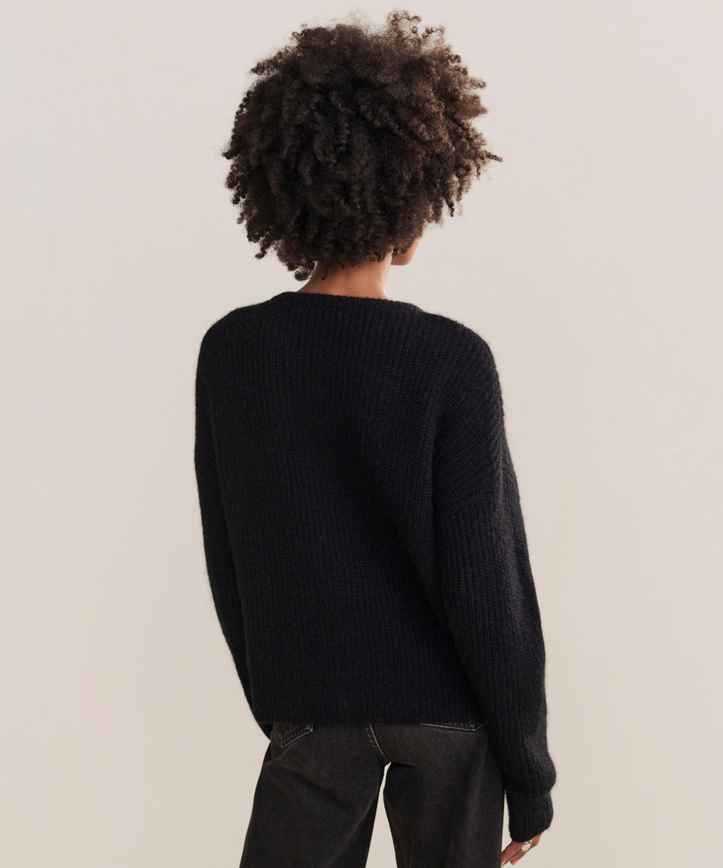 Hayes Crewneck Cardigan